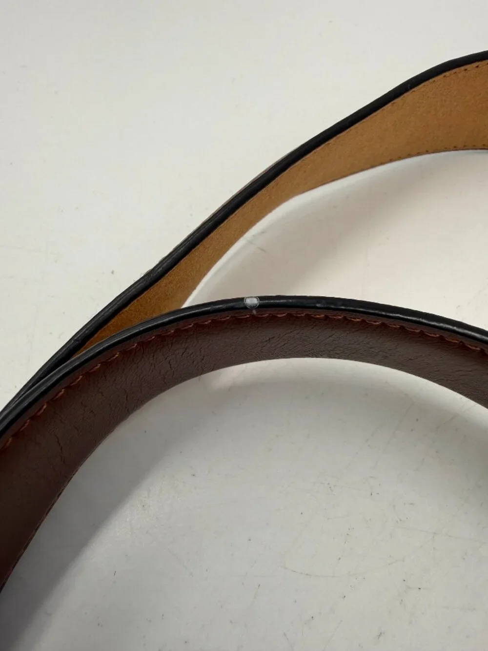 Simons Genuine Leather Ratchet Belt Brown Fits up to 40